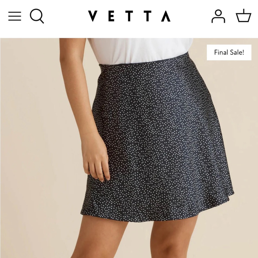 Vetta Capsule Piece: Reversible Satin Skirt